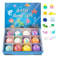 Kids Bath Bomb with Surprise Toy Inside | Fizzing Colorful Bath Ball
