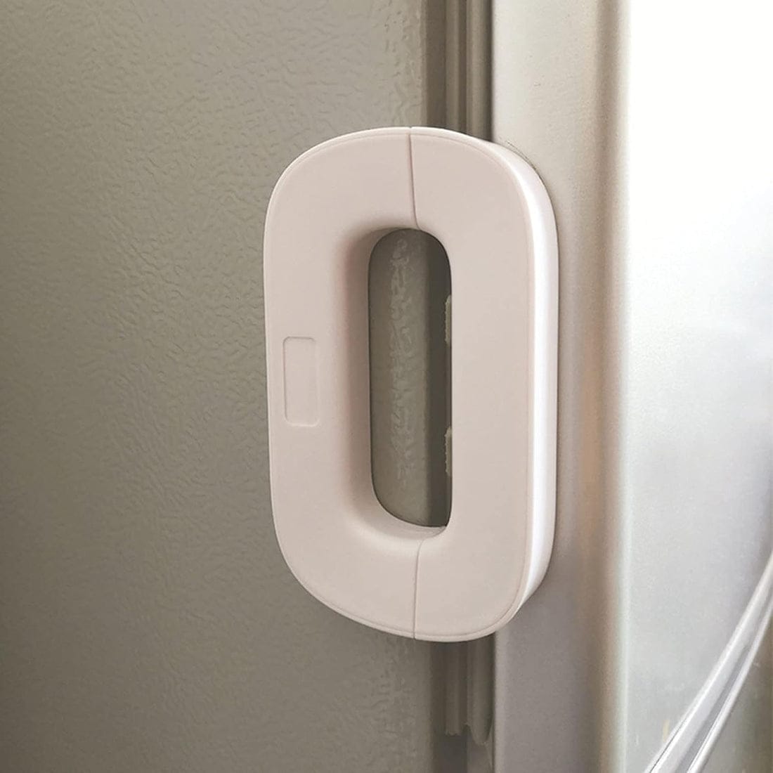 Baby Safety Fridge Lock | Fridge Door Latch | Child Proof Cabinet Lock - No Drill, 3M Adhesive