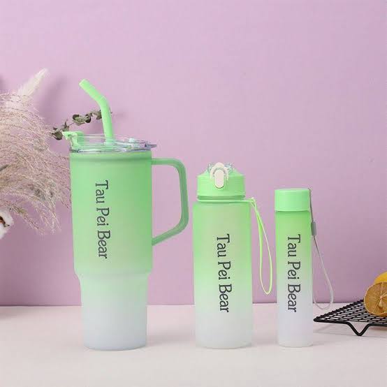 3 in 1 Stainless Steel Tumbler 1200ML - 6hr Hot 12hr Cold - Leak Proof - HomeNest