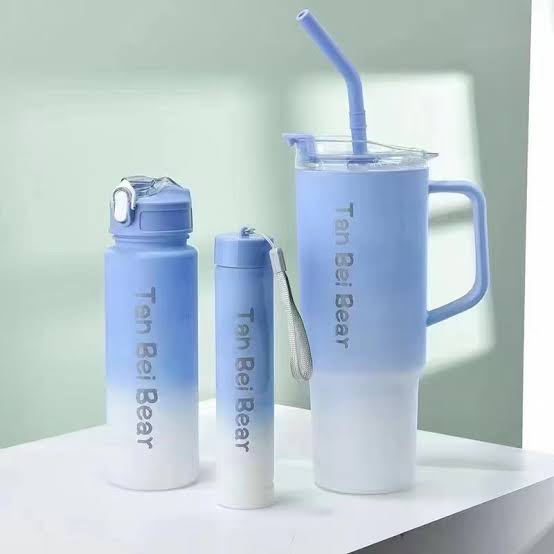 3 in 1 Stainless Steel Tumbler 1200ML - 6hr Hot 12hr Cold - Leak Proof - HomeNest