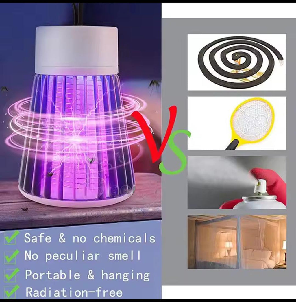 USB Mosquito Killer Lamp | UV LED Trap Light | No Chemical, No Smell, Silent Chota rakhna hai to: USB Mosquito Killer Lamp - UV Trap, No Chemical