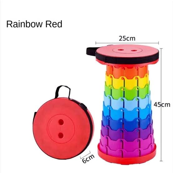 Telescopic Folding Stool - Portable Retractable Chair