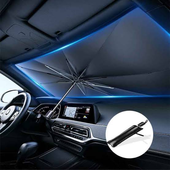 Car Sun Shade Umbrella - Foldable Windshield Cover | Heat Protection